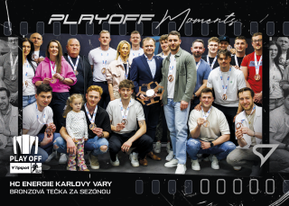 HC Energie Karlovy Vary SportZoo Tipsport ELH 2025/26 III. PO Play off Moments č.PM-20