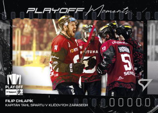 Filip Chlapík SportZoo Tipsport ELH 2025/26 III. PO Play off Moments č.PM-22
