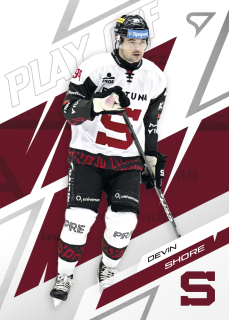 Devin Shore SportZoo Tipsport ELH 2025/26 III. PO Play Off základní set č.PO-17