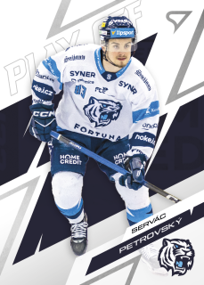 Servác Petrovský  SportZoo Tipsport ELH 2025/26 III. PO  Play Off základní set č.PO-54