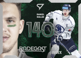 Daniel Malák  SportZoo Tipsport ELH 2025/26 III. PO  Radegast Index č.RI-13