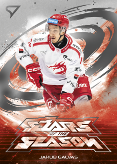 Jakub Galvas  SportZoo Tipsport ELH 2025/26 III. PO  Stars of the Season  č.SS-23