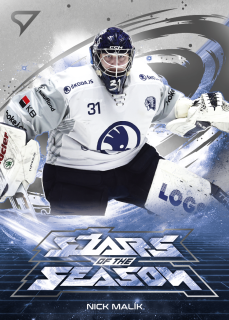 Nick Malík  SportZoo Tipsport ELH 2025/26 III. PO  Stars of the Season  č.SS-28