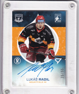 Radil Lukáš SportZoo O Kapku lepší hokej 2026 Signature /55 č.KNS-LR