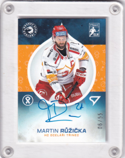 Růžička Martin SportZoo O Kapku lepší hokej 2026 Signature /55 č.KNS-MR