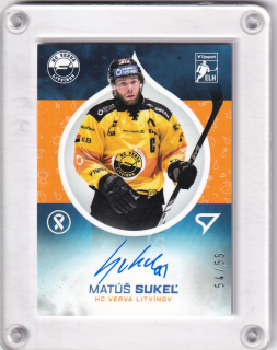 Sukel Matúš SportZoo O Kapku lepší hokej 2026 Signature /55 č.KNS-MS