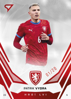 Patrik Vydra  SportZoo Hrdí lvi 2025 Řadovka Red /20 č.45
