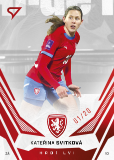 Kateřina Svitková  SportZoo Hrdí lvi 2025 Řadovka Red /20 č.53