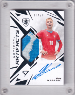 Adam Karabec  SportZoo Hrdí lvi 2025 National Artifacts /20-Sock č.NA-KR