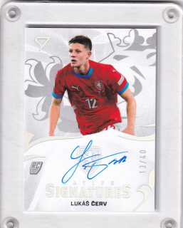 Lukáš Červ  SportZoo Hrdí lvi 2025 Native Signatures /40								 č.NS-LC