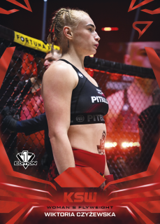 Wiktoria Czyżewska  SportZoo KSW 2026 Base Red č.003