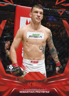 Sebastian Przybysz  SportZoo KSW 2026 Base Red č.014