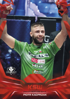 Piotr Kacprzak  SportZoo KSW 2026 Base Red č.021