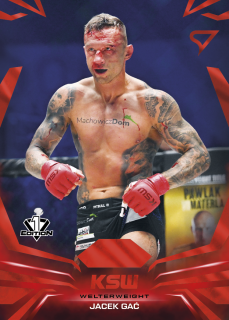 Jacek Gać  SportZoo KSW 2026 Base Red č.051
