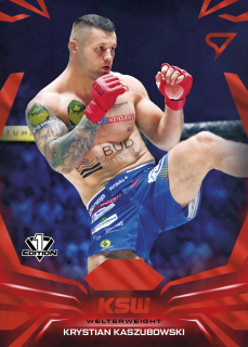 Krystian Kaszubowski  SportZoo KSW 2026 Base Red č.055