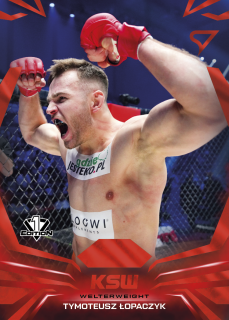 Tymoteusz Łopaczyk  SportZoo KSW 2026 Base Red č.060