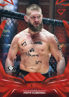 Piotr Kuberski  SportZoo KSW 2026 Base Red č.072