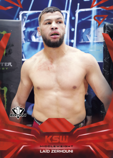 La?d Zerhouni  SportZoo KSW 2026 Base Red č.081