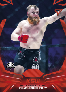 Ibragim Chuzhigaev  SportZoo KSW 2026 Base Red č.084