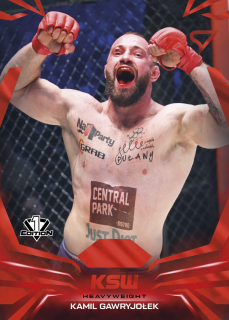 Kamil Gawryjołek  SportZoo KSW 2026 Base Red č.096
