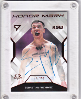 Sebastian Przybysz  SportZoo KSW 2026 Honor Mark /70 č.HMS-SP