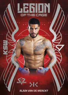 Alain Van De Merckt  SportZoo KSW 2026 Legion of the Cage č.LC-12