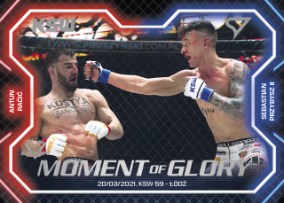 Antun Račić-Sebastian Przybysz  SportZoo KSW 2026 Moment of Glory č.MG-01