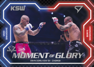 Borys Mańkowski-Vaso Bakočević  SportZoo KSW 2026 Moment of Glory č.MG-12