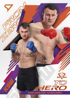 Arkadiusz Wrzosek  SportZoo KSW 2026 From Zero to Hero č.ZH-8