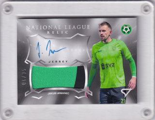 Jakub Urbanec  SportZoo Národní liga 2025-26 National League Relic (dres-27) /37 č.NR-JU