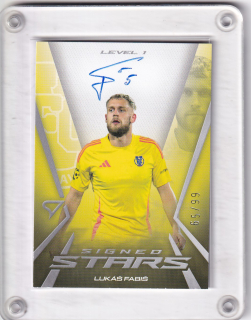 Lukáš Fabiš  SportZoo Národní liga 2025-26 Signed Stars - Level 1 xx/99 č.SL1-LF