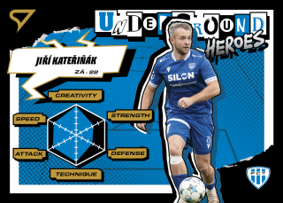 Jiří Kateřiňák  SportZoo Národní liga 2025-26 Underground Heroes č.UH-02