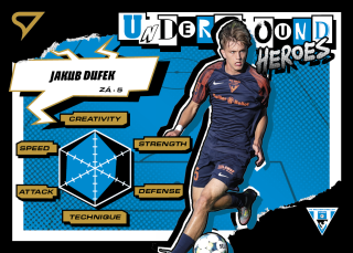 Jakub Dufek  SportZoo Národní liga 2025-26 Underground Heroes č.UH-05