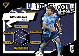 Daniel Richter  SportZoo Národní liga 2025-26 Underground Heroes č.UH-26
