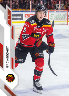 Isac Hedqvist  SportZoo SHL Švédsko 2025-26 I.série Base č.013