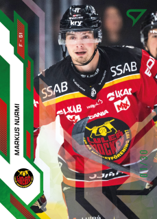 Markus Nurmi  SportZoo SHL Švédsko 2025-26 I.série Base Green /30 č.016