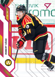 Robert Hägg  SportZoo SHL Švédsko 2025-26 I.série Base Crimson Pink č.022