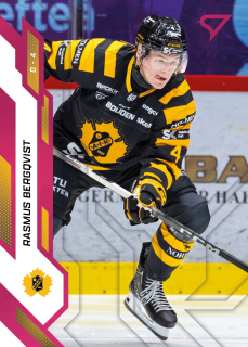 Rasmus Bergqvist  SportZoo SHL Švédsko 2025-26 I.série Base Crimson Pink č.056