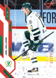 Joel Kellman  SportZoo SHL Švédsko 2025-26 I.série Base Red /20 č.085