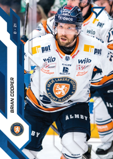 Brian Cooper SportZoo SHL Švédsko 2025-26 I.série Base Admiral Blue č.110