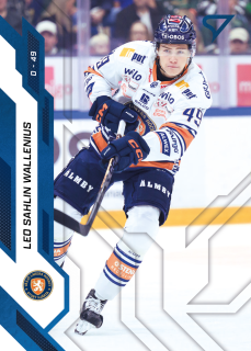 Leo Sahlin Wallenius SportZoo SHL Švédsko 2025-26 I.série Base Admiral Blue č.115