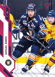 Manuel ?gren SportZoo SHL Švédsko 2025-26 I.série Base Crimson Pink č.116