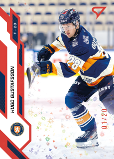 Hugo Gustafsson SportZoo SHL Švédsko 2025-26 I.série Base Red /20 č.119