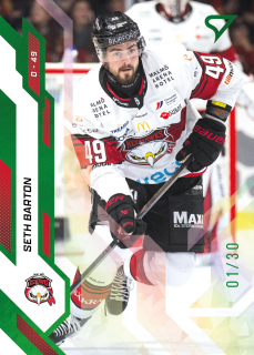Seth Barton SportZoo SHL Švédsko 2025-26 I.série Base Green /30 č.128