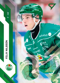 Felix Nilsson SportZoo SHL Švédsko 2025-26 I.série Base Green /30 č.159