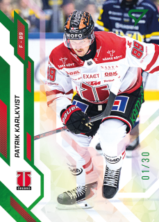 Patrik Karlkvist SportZoo SHL Švédsko 2025-26 I.série Base Green /30 č.173