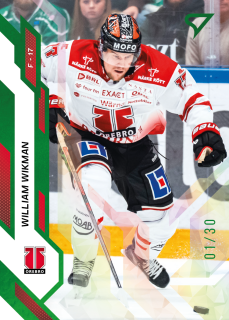 William Wikman SportZoo SHL Švédsko 2025-26 I.série Base Green /30 č.180