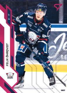 Felix Öhrqvist SportZoo SHL Švédsko 2025-26 I.série Base Crimson Pink č.205