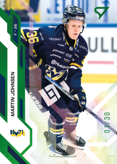 Martin Johnsen SportZoo SHL Švédsko 2025-26 I.série Base Green /30 č.227