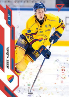 Jesse Ylönen SportZoo SHL Švédsko 2025-26 I.série Base Red /20 č.252